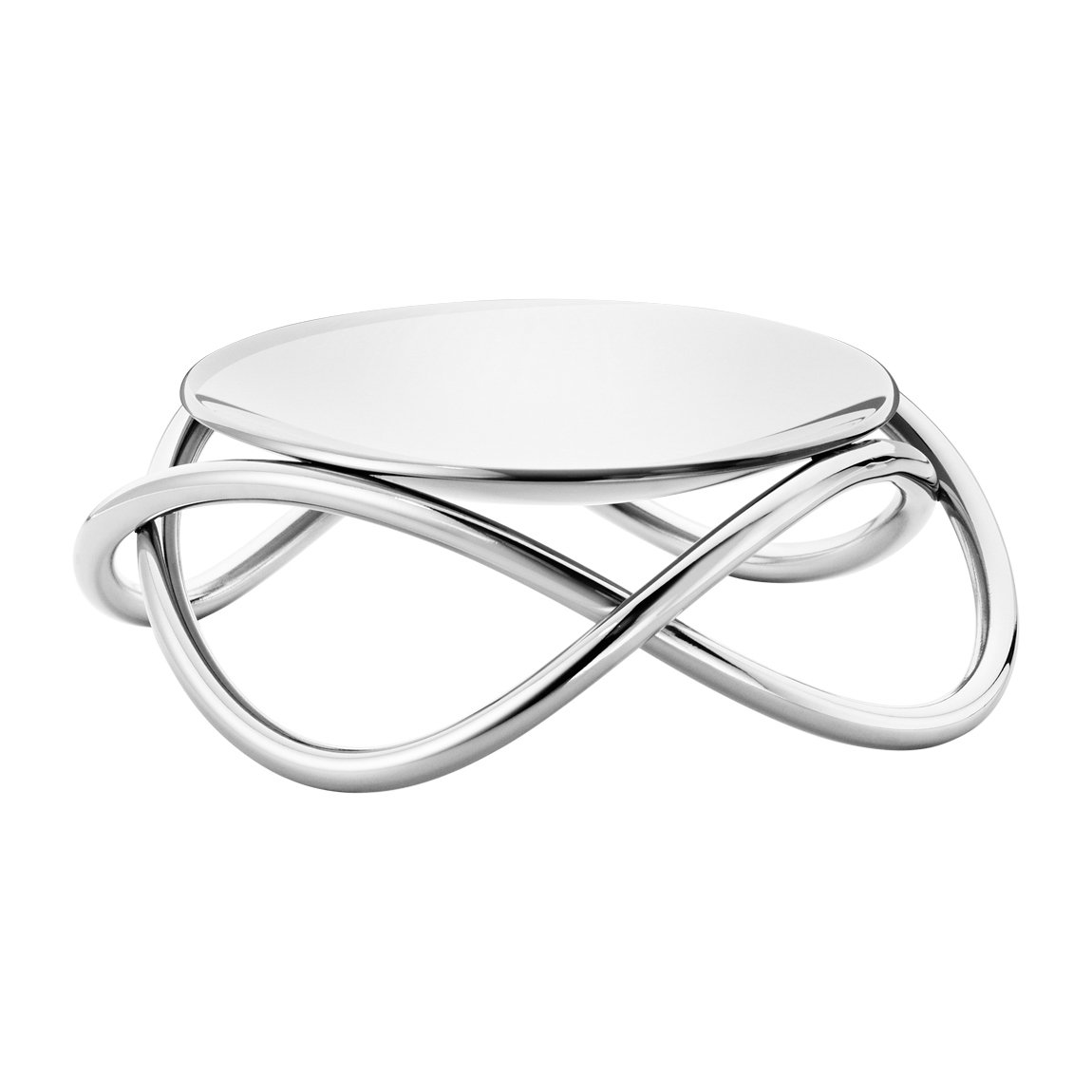 Georg Jensen Glow kynttilänjalka pieni Kiiltävä