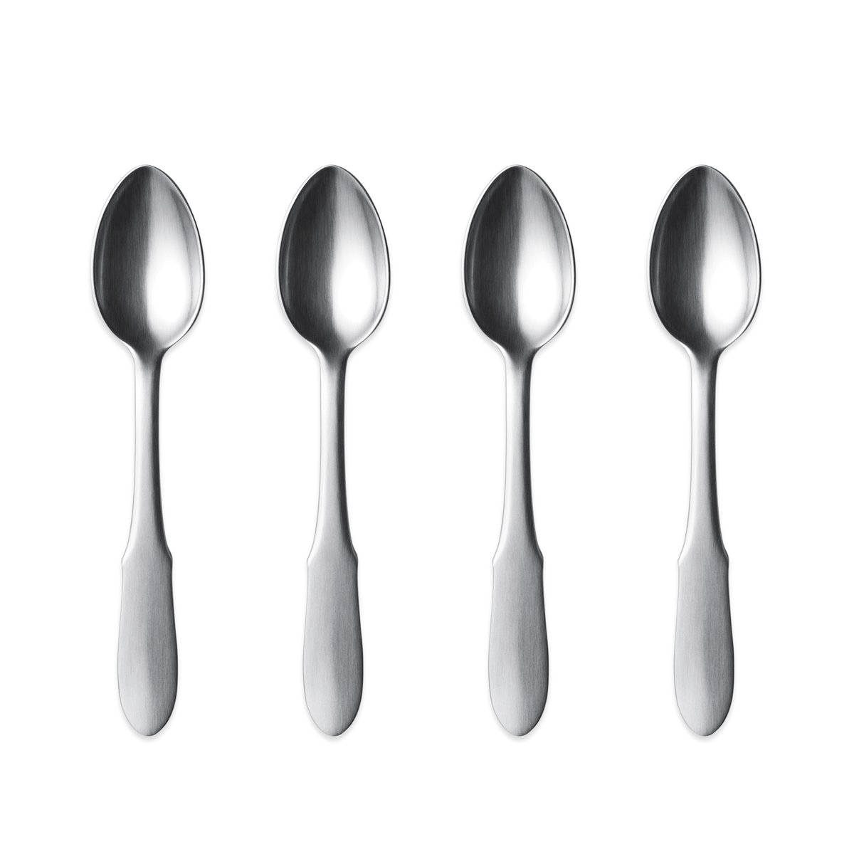 Georg Jensen Mitra mattapintaiset teelusikat large 4-pakkaus