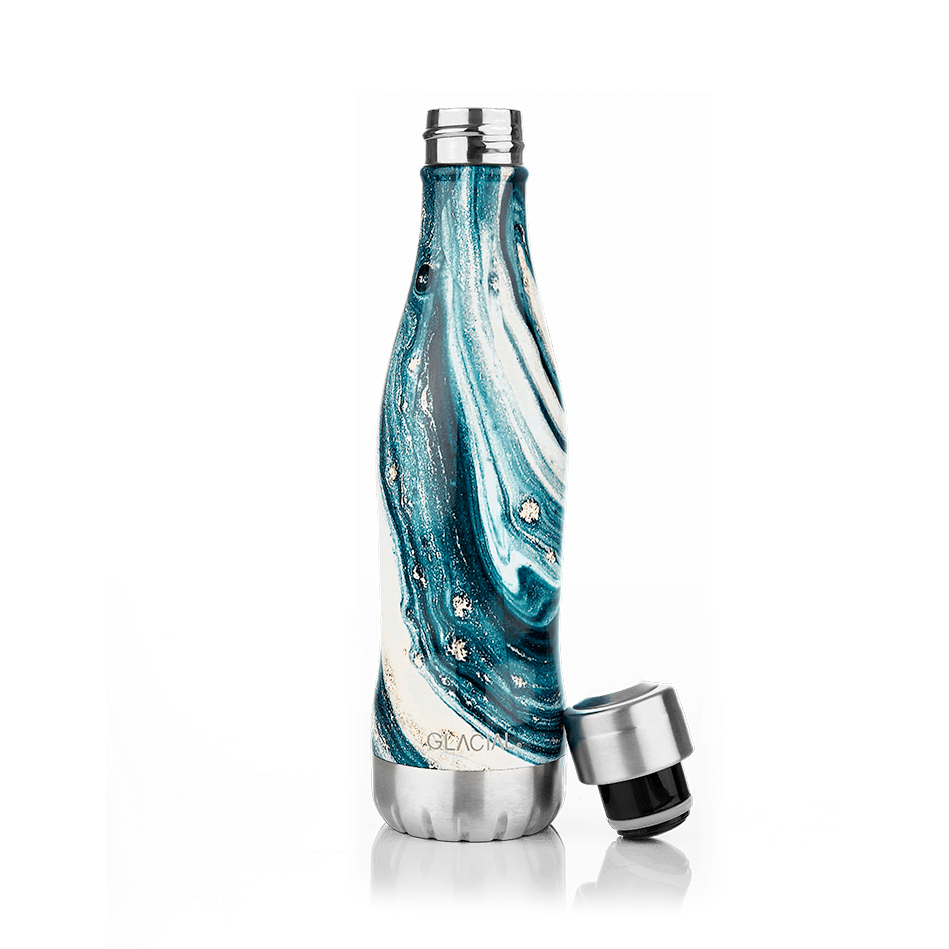 Glacial Glacial vesipullo 400 ml Indigo marble