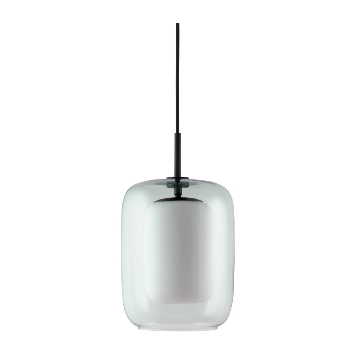 Globen Lighting Cuboza riippuvalaisin Ø 20 cm Vihreä-valkoinen