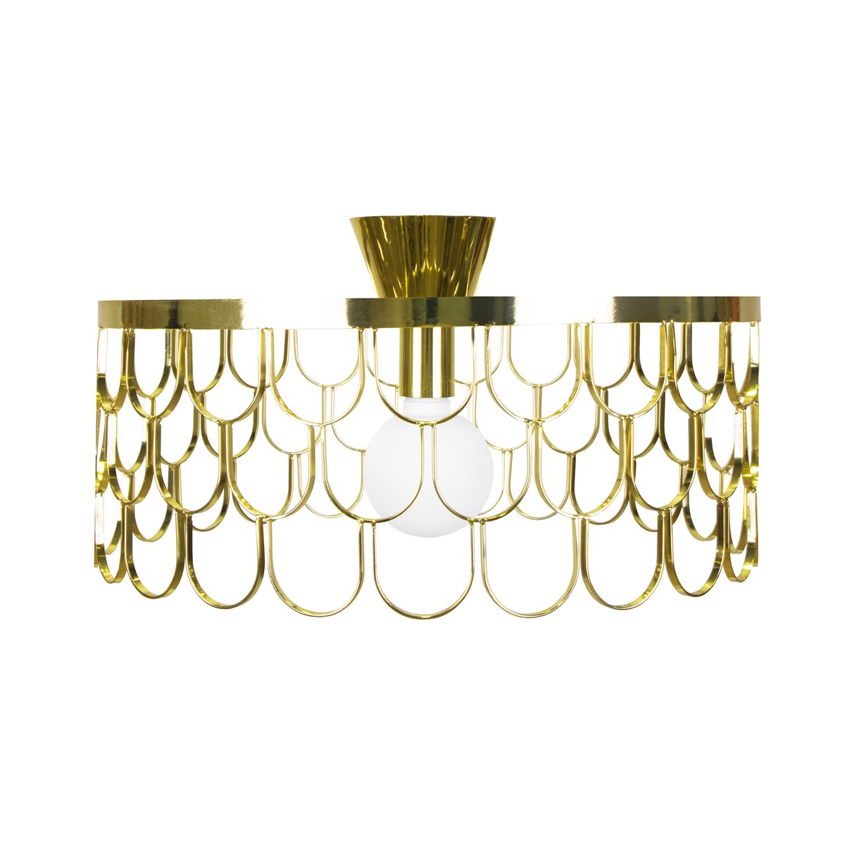 Globen Lighting Gatsby plafondi messinki