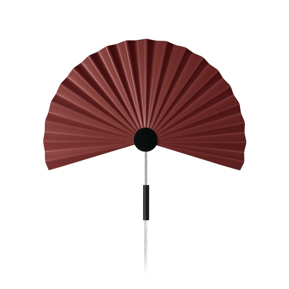 Globen Lighting Zen seinävalaisin 35 cm Maroon-black