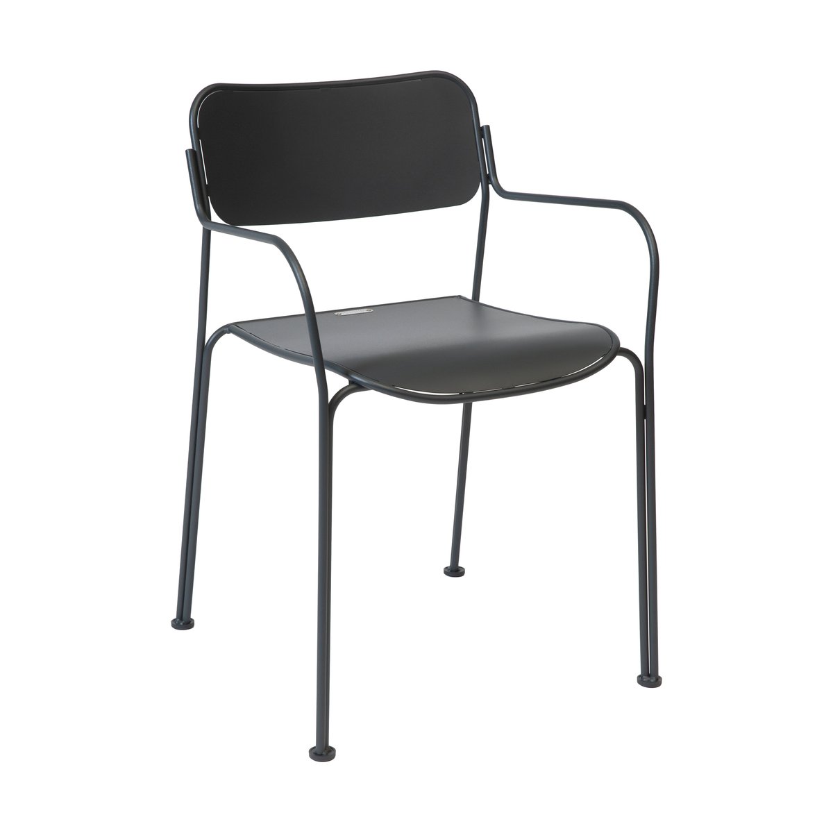 Grythyttan Stålmöbler Chair Libelle tuoli Graphite grey