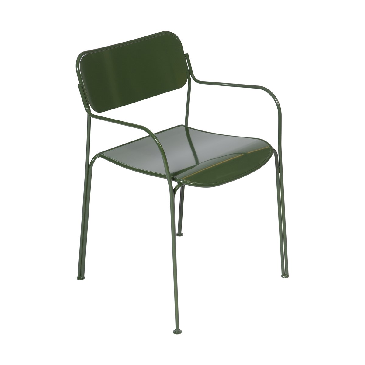 Grythyttan Stålmöbler Chair Libelle tuoli Green