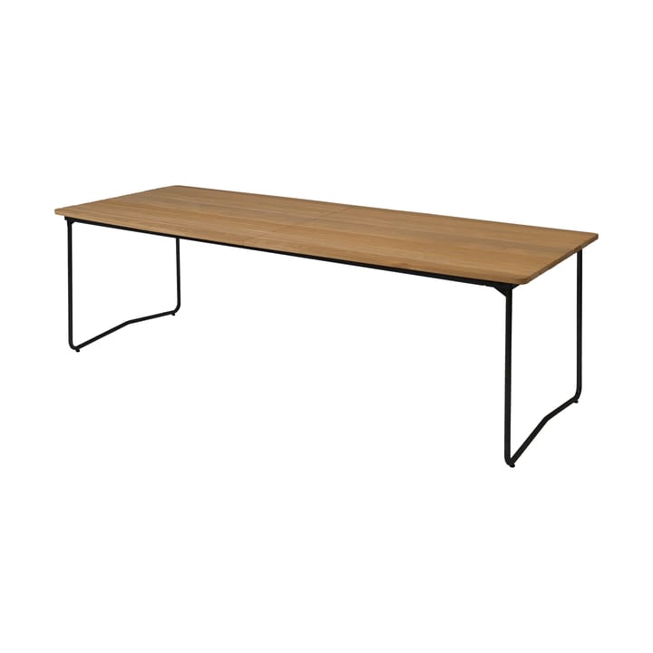 Table B31 ruokapöytä 230 cm, Öljytty tammi-musta Grythyttan Stålmöbler