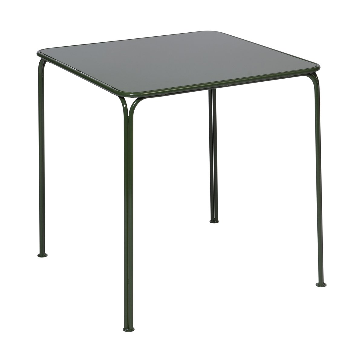 Grythyttan Stålmöbler Table Libelle pöytä 70×70 cm Green