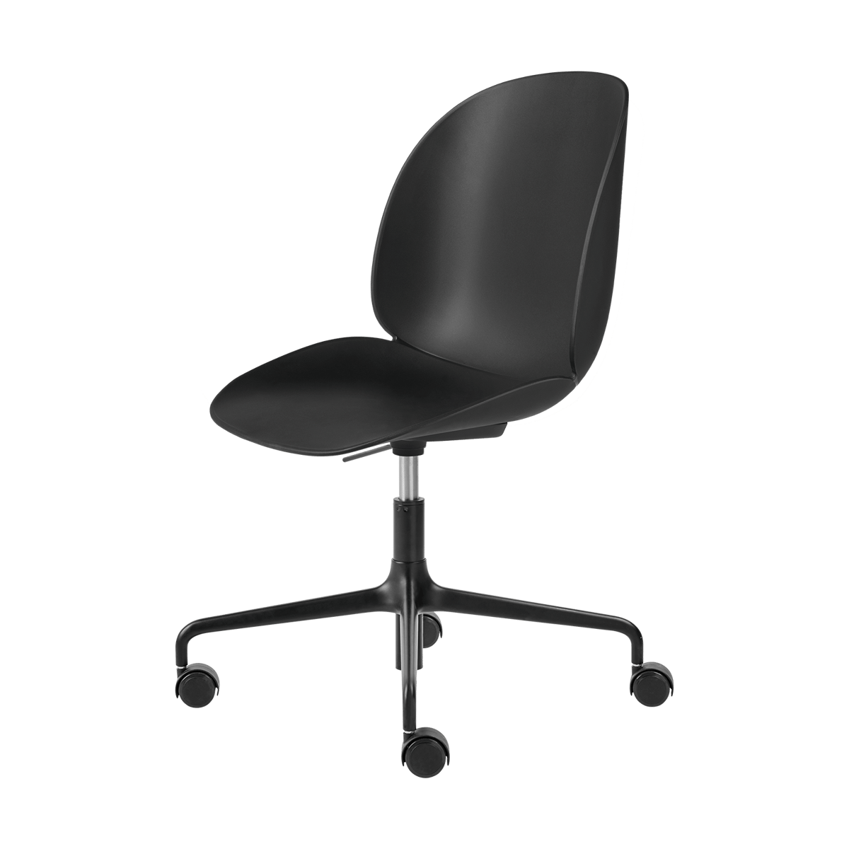 GUBI Beetle Meeting Chair toimistotuoli Black-black