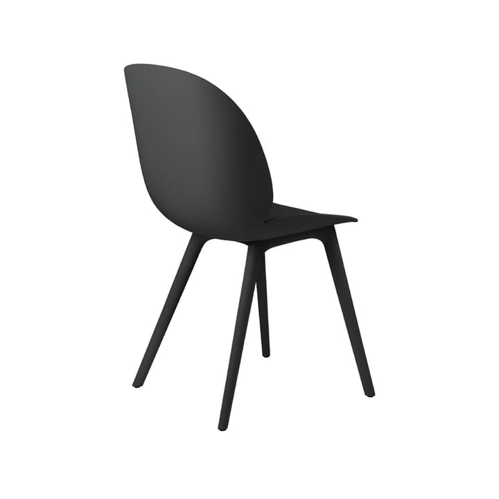 Beetle Plastic -tuoli, Black GUBI