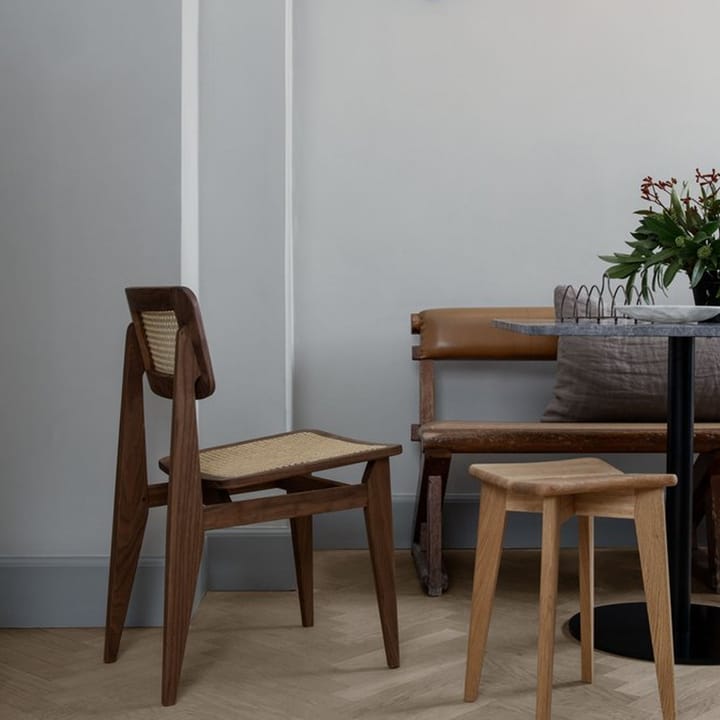 C-Chair tuoli, American walnut, rottinki GUBI