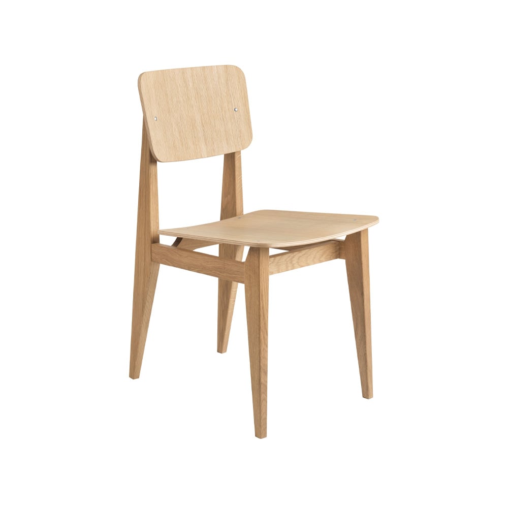 Gubi C-Chair tuoli Oak oiled