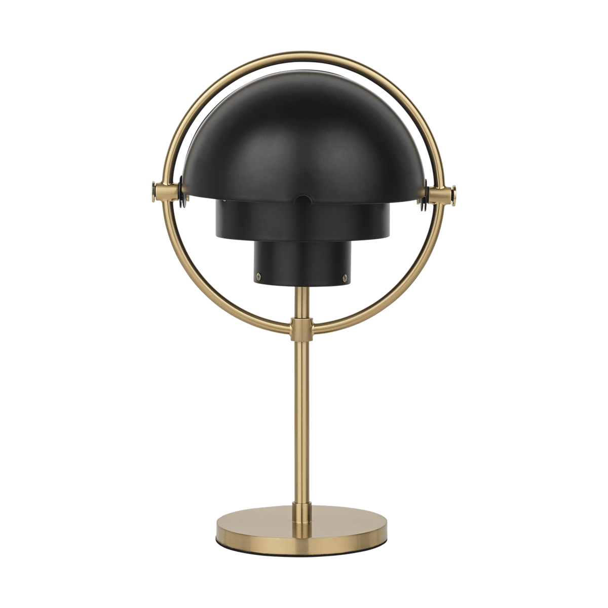 GUBI Multi-Lite kannettava valaisin Black semi matt-brass