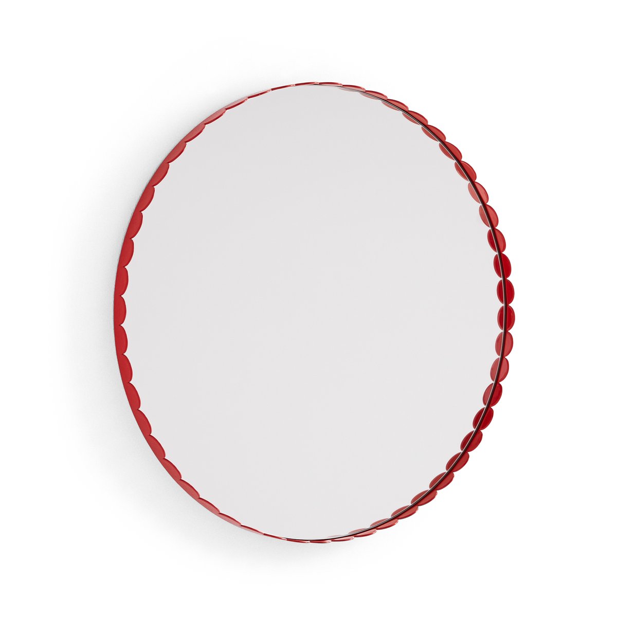 HAY Arcs Mirror -peili Ø 60 cm Red