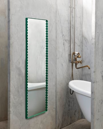 Arcs Mirror Rectangle M -peili 50 x 133,5 cm - Green - HAY