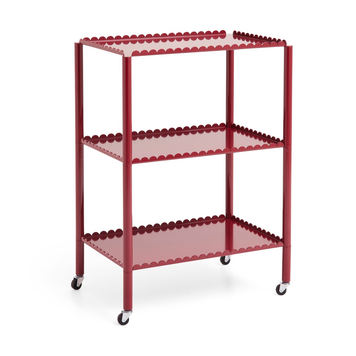 HAY Arcs Trolley High tarjoiluvaunu Auburn red