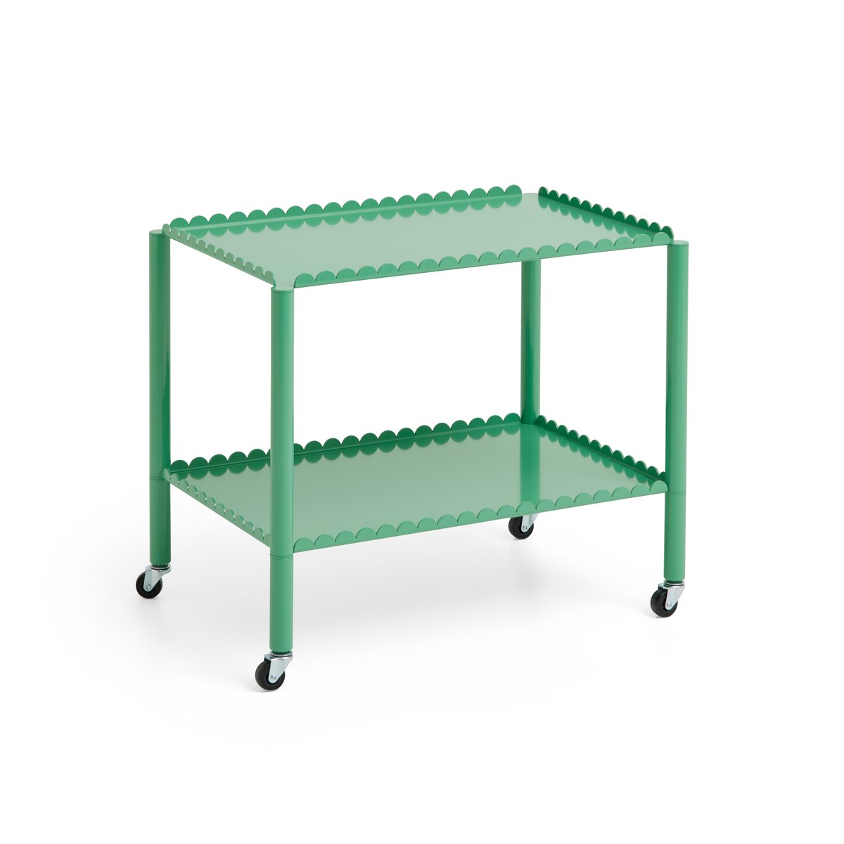 HAY Arcs Trolley Low Jade green