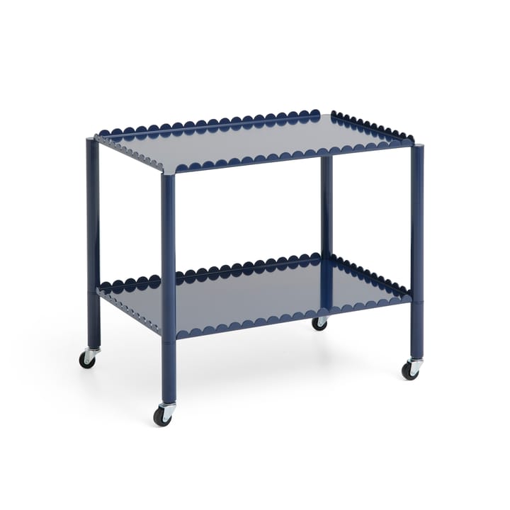 Arcs Trolley Low tarjoiluvaunu - Steel blue - HAY