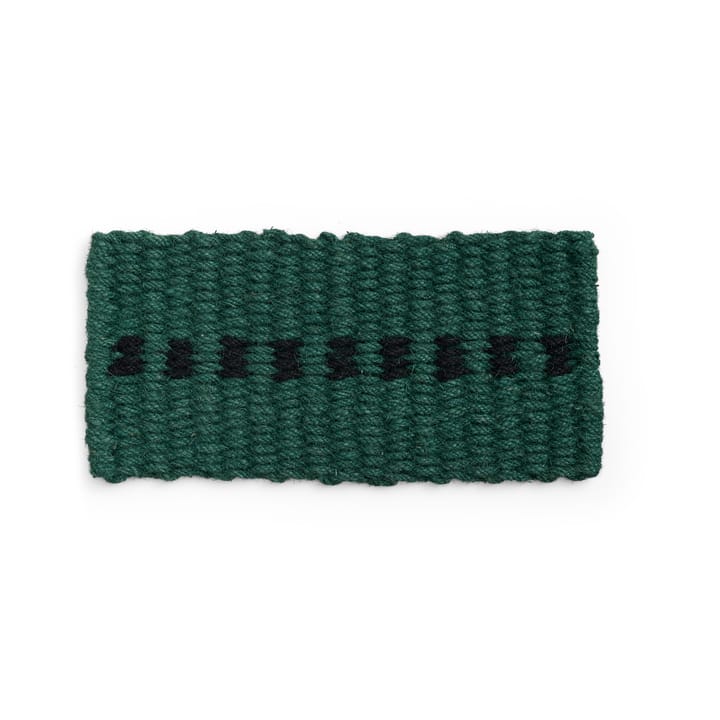 Coco Dot kynnysmatto - Dark green-black - HAY