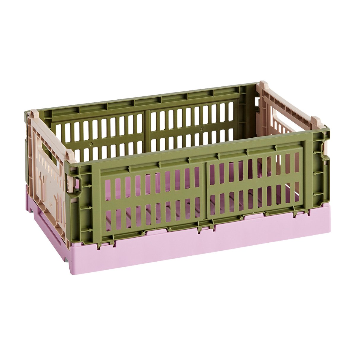 HAY Colour Crate Mix S 17 x 26,5 cm Olive-powder