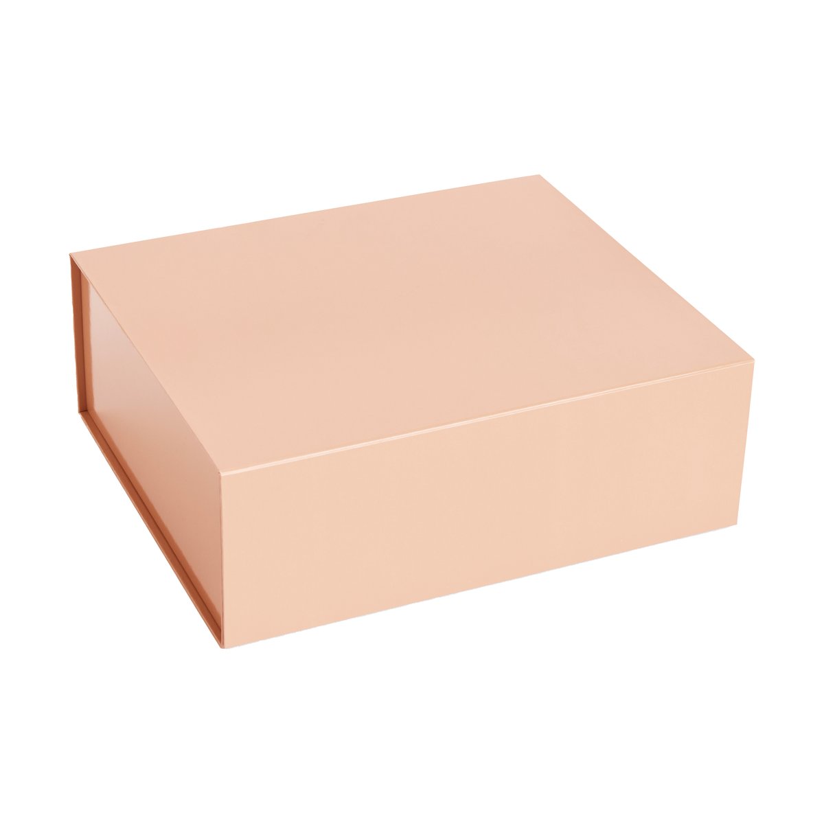 HAY Colour Storage M kannellinen laatikko 29,5×35 cm Soft pink