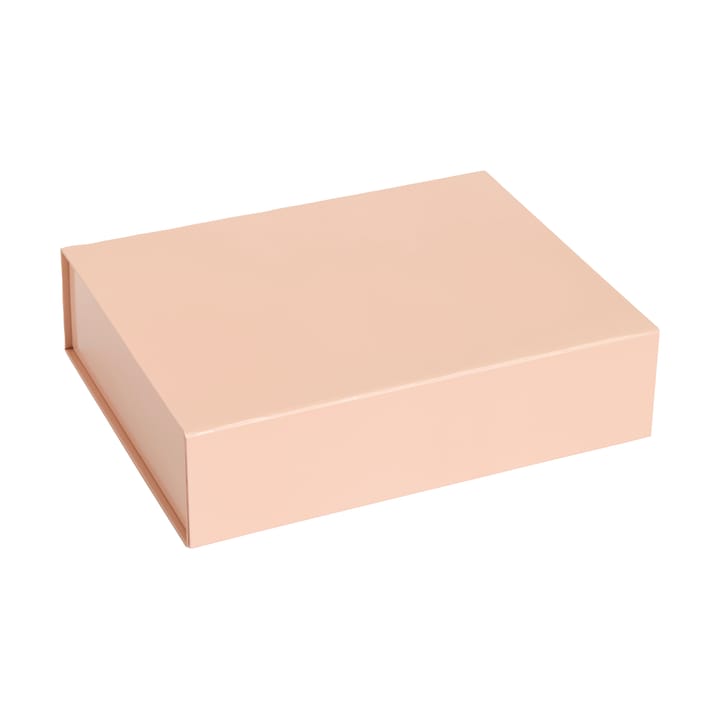 Colour Storage S kannellinen laatikko 25,5x33 cm - Soft pink - HAY