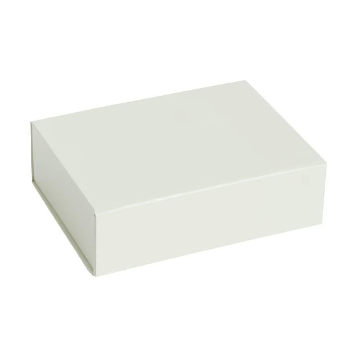 Colour Storage XS laatikko kannella 16,5x22,5 cm - Chalk white - HAY