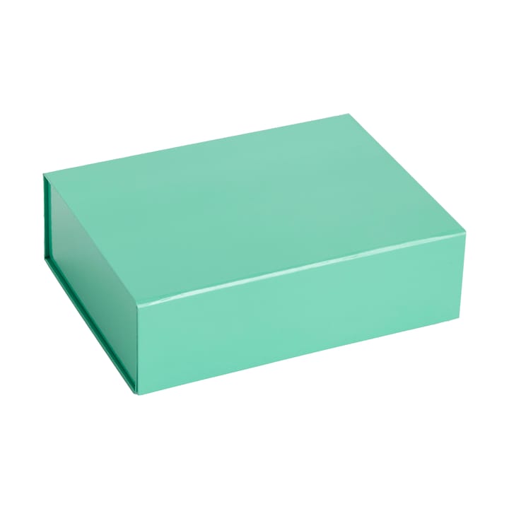 Colour Storage XS laatikko kannella 16,5x22,5 cm - Emerald green - HAY