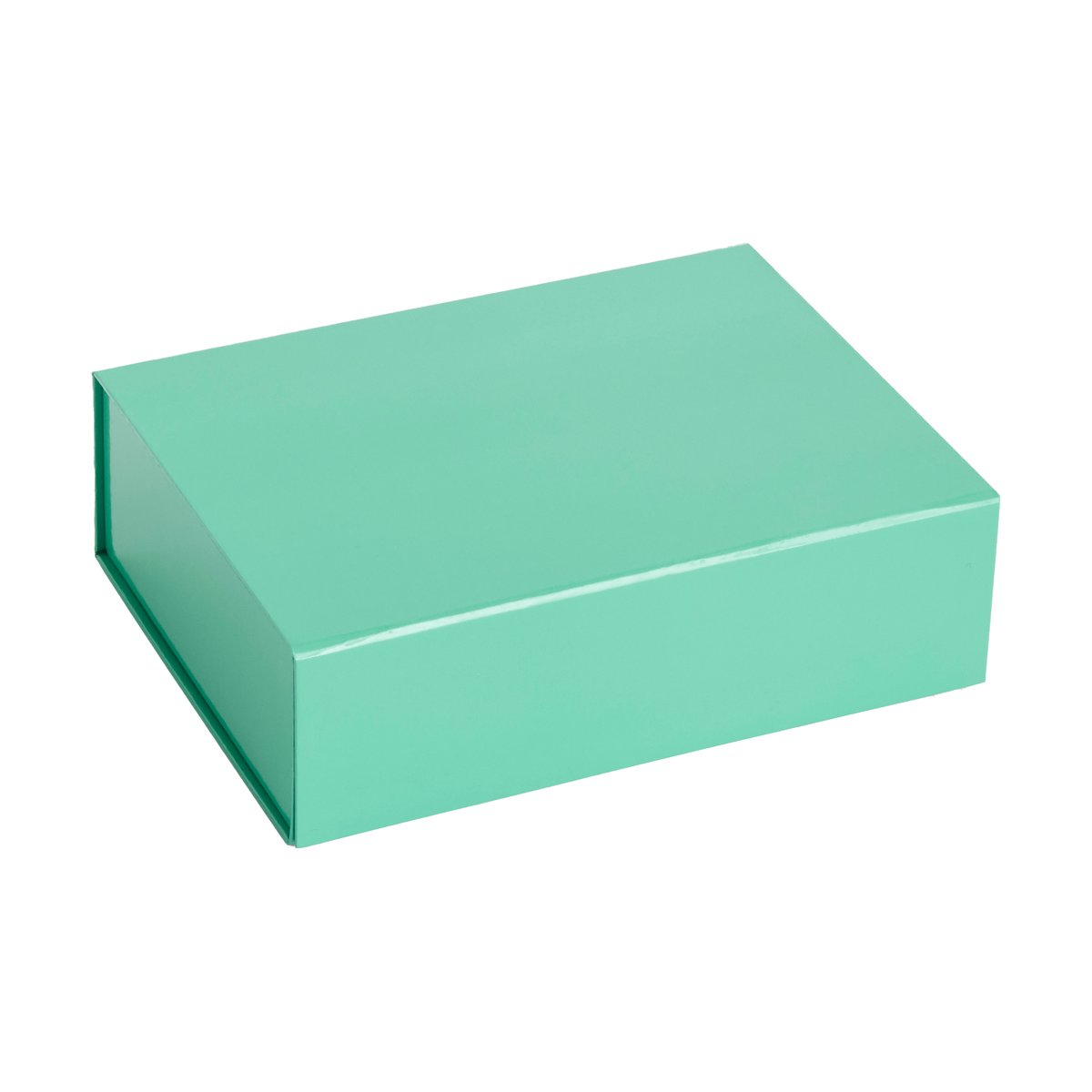 HAY Colour Storage XS laatikko kannella 16,5×22,5 cm Emerald green