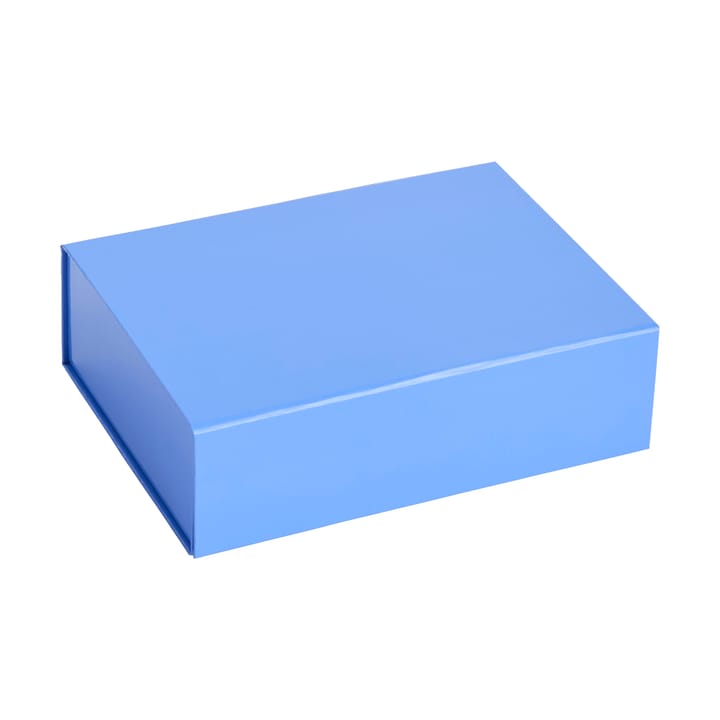 Colour Storage XS laatikko kannella 16,5x22,5 cm - Vibrant blue - HAY