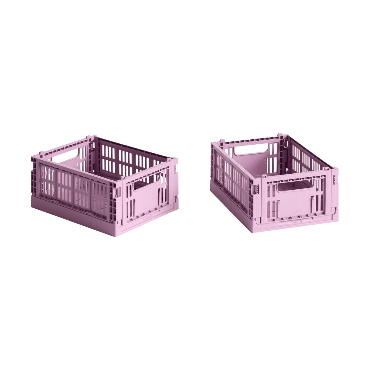 HAY HAY Colour Crate Mini 2-pack 13×17 cm Dusty rose