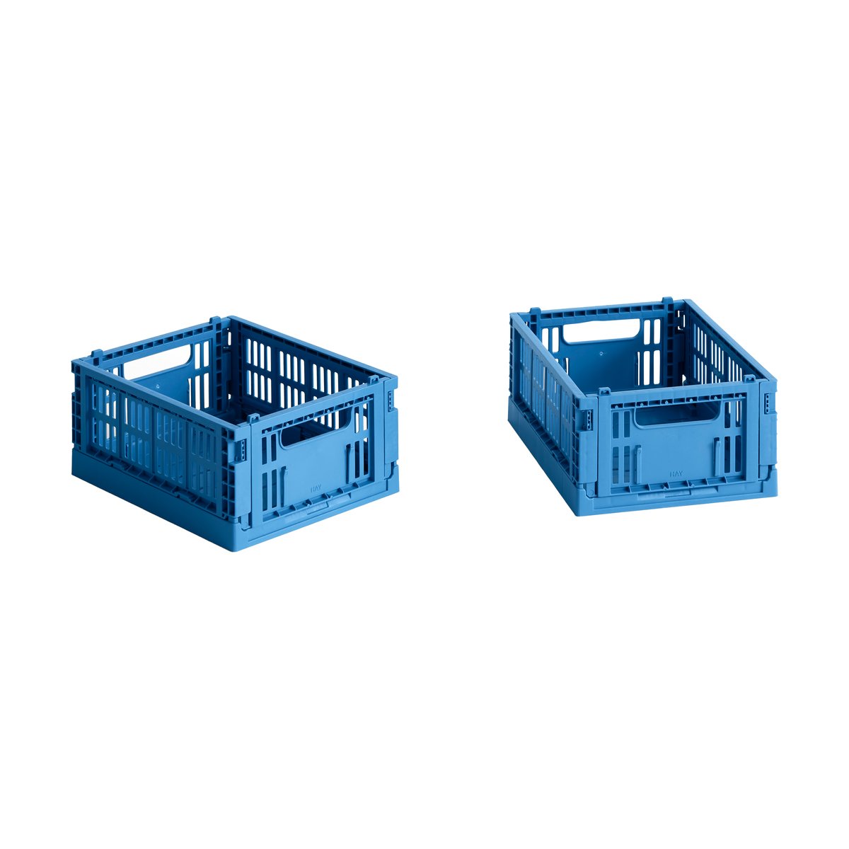 HAY HAY Colour Crate Mini 2-pack 13×17 cm Electric blue