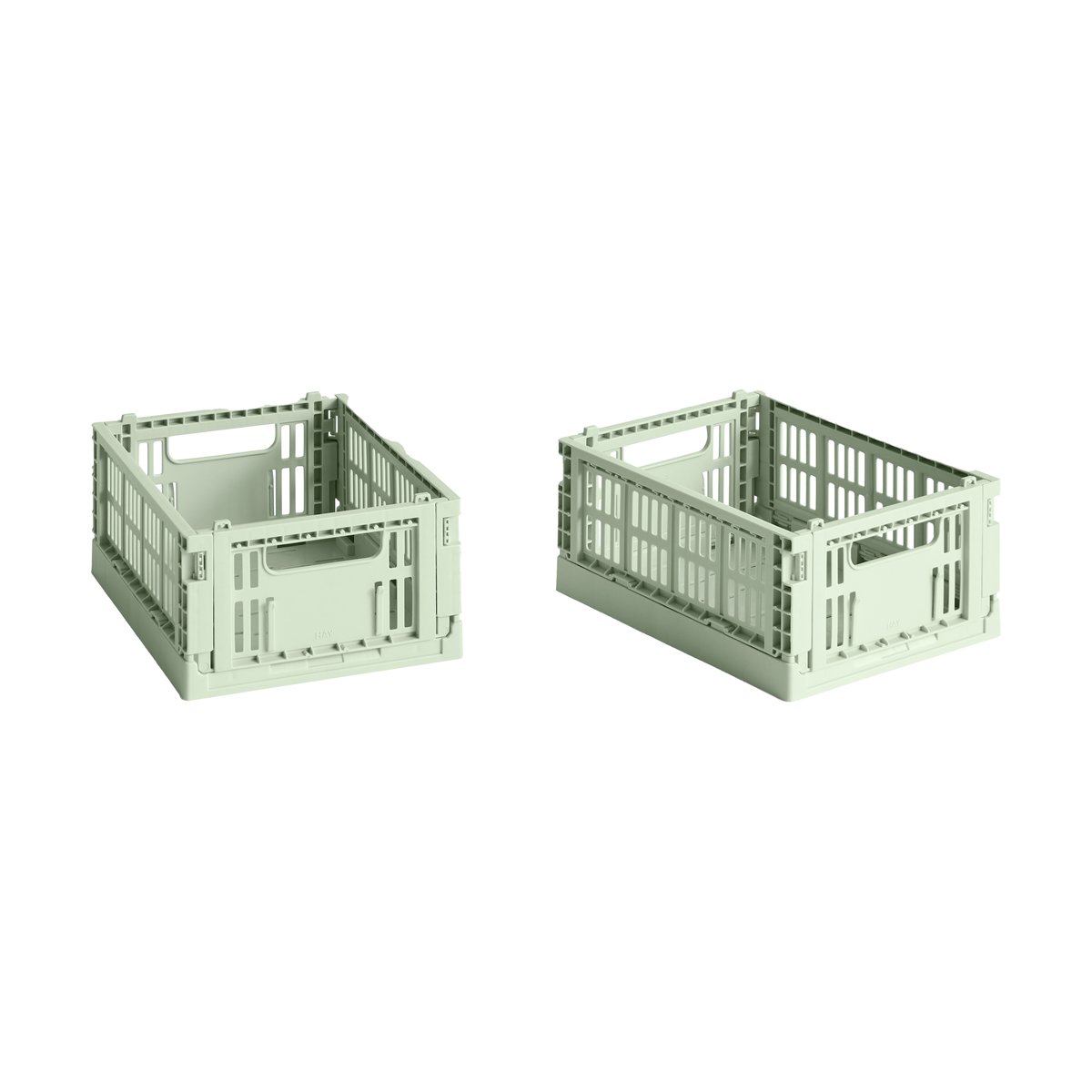 HAY HAY Colour Crate Mini 2-pack 13×17 cm Mint