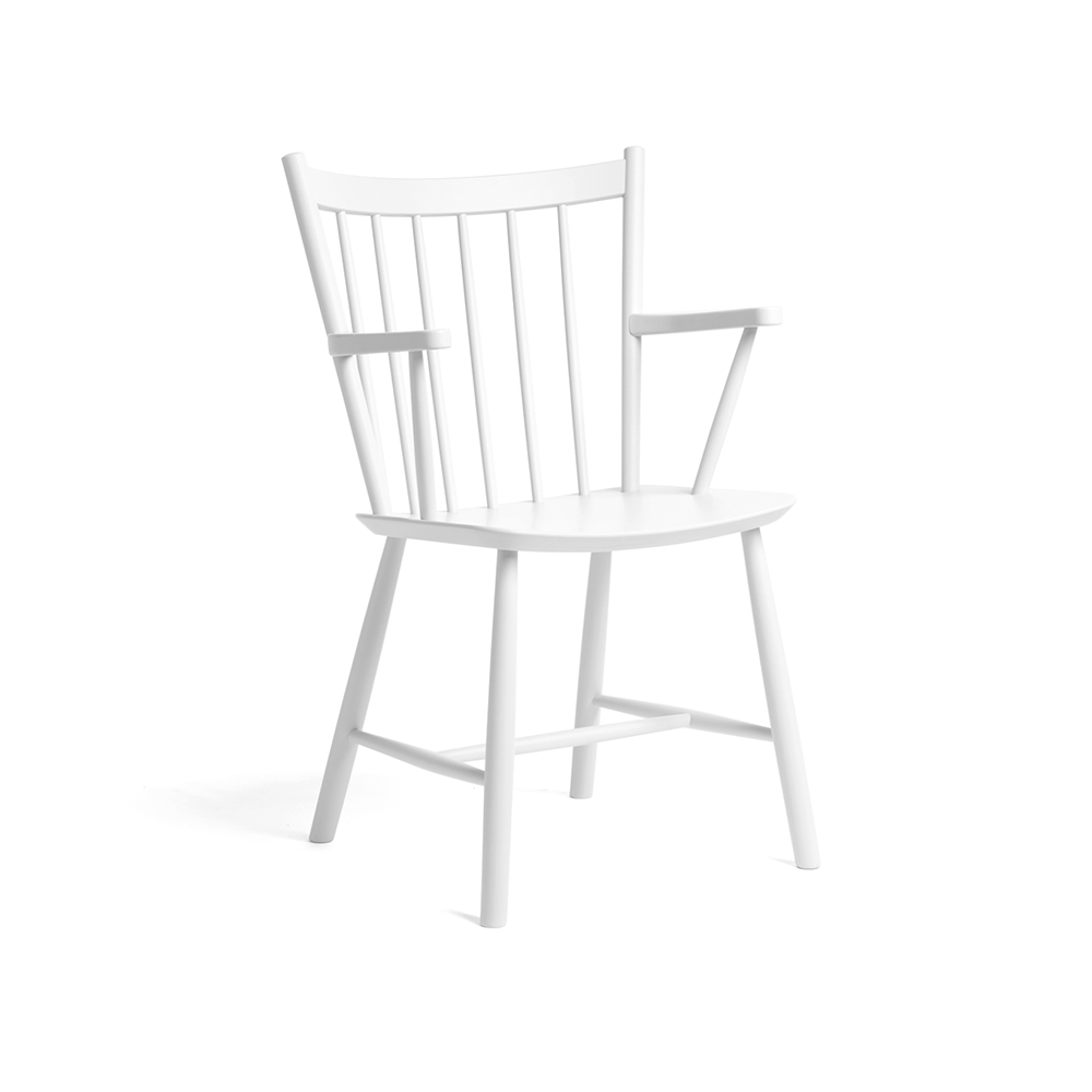 HAY J42 nojatuoli White lacquered beech