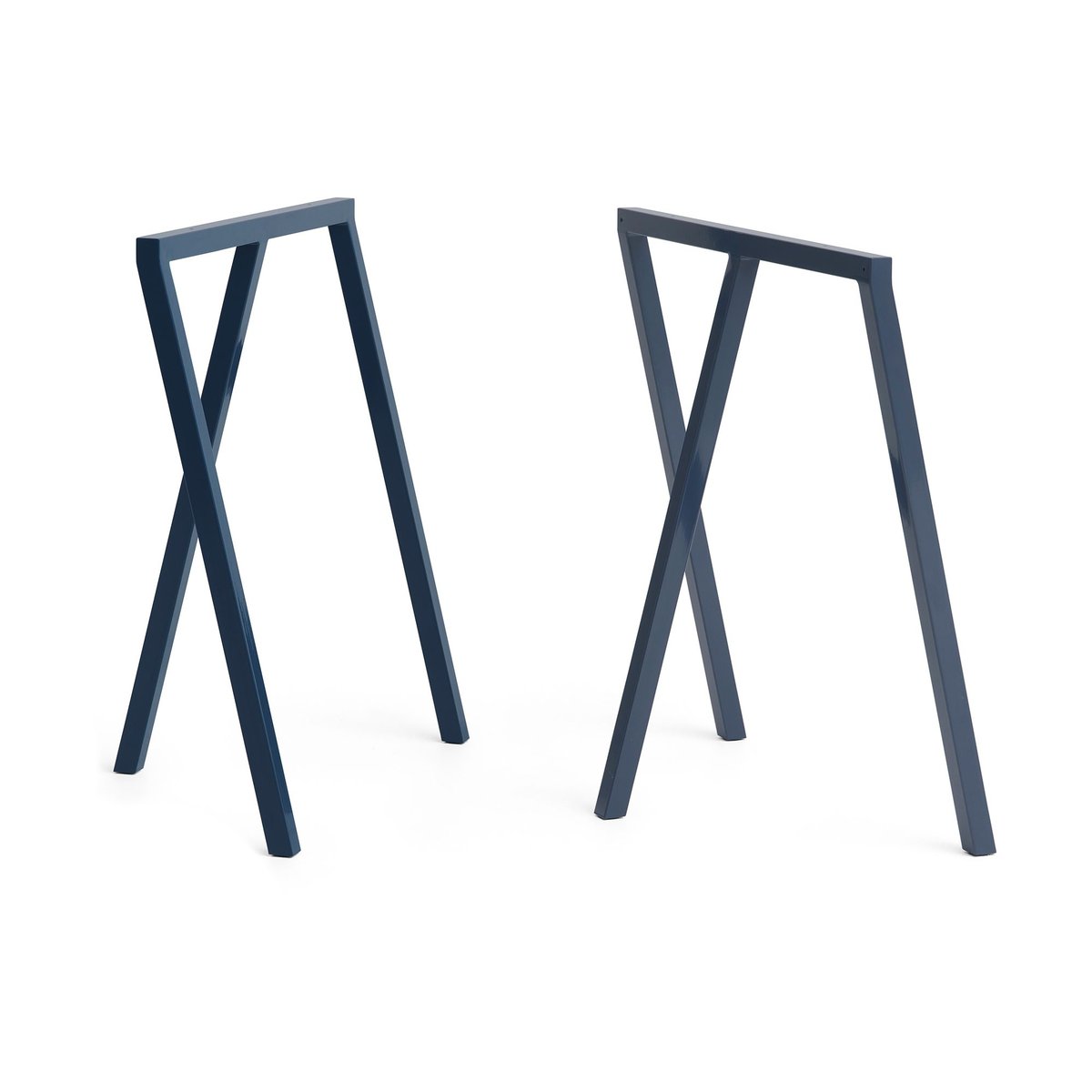 HAY Loop Stand Frame jalustin 72 cm 2-pakkaus Deep blue