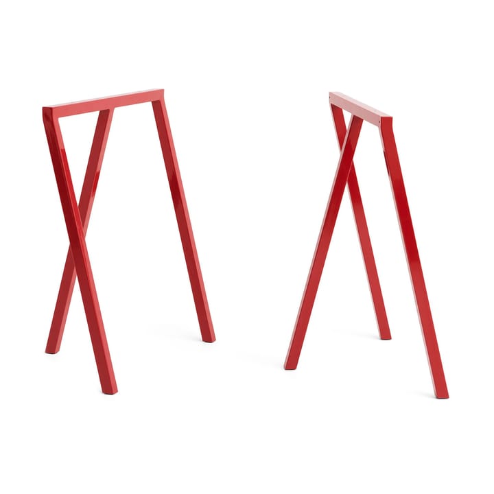 Loop Stand Frame jalustin 72 cm 2-pakkaus - Maroon red - HAY