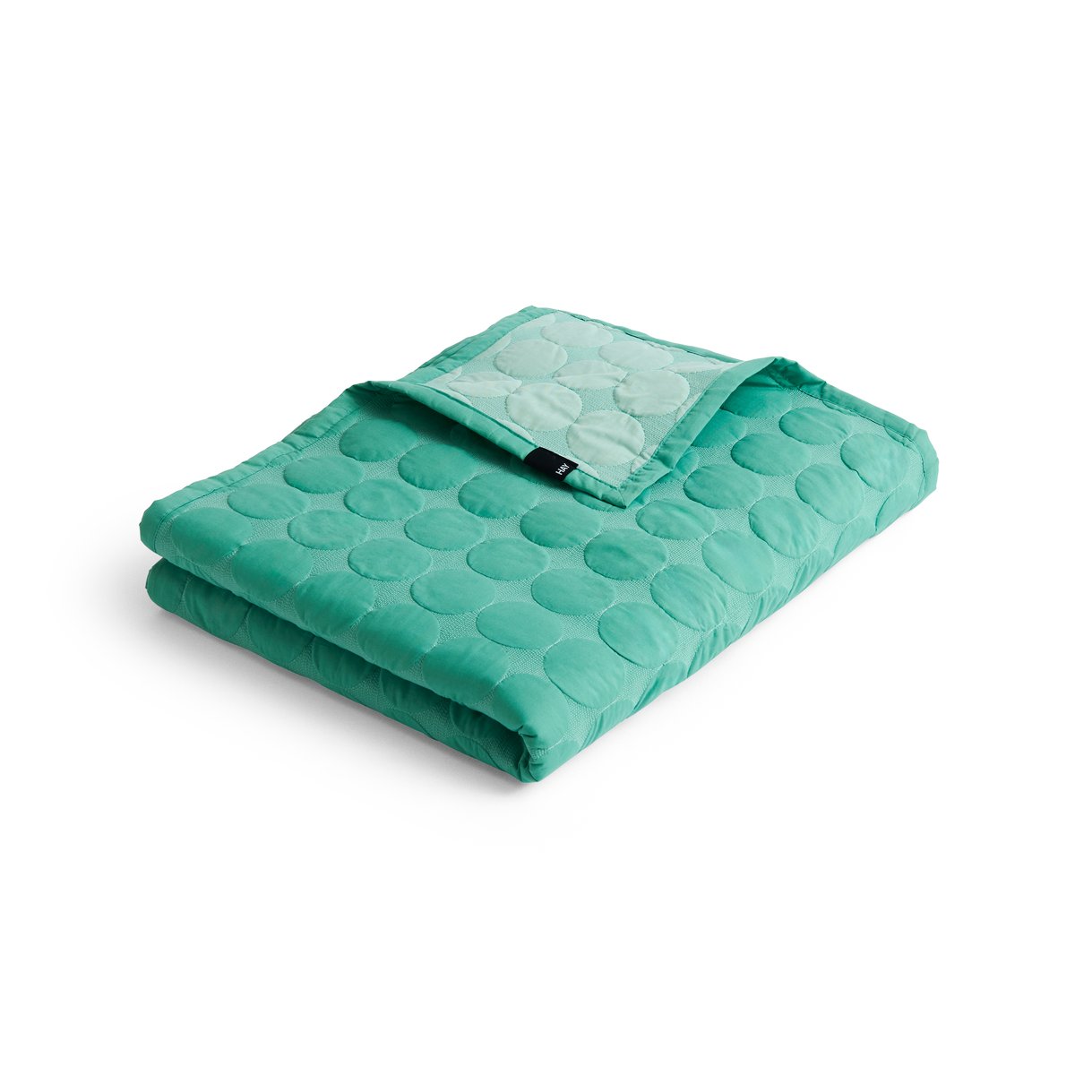 HAY Mega Dot päiväpeite organic 260×260 cm Sea green