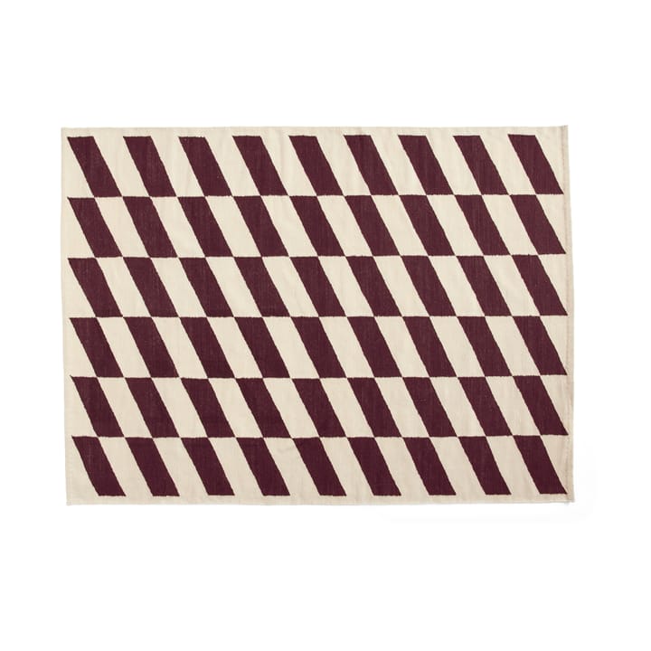 Shift Kelim matto 170x240 cm - Burgundy - HAY