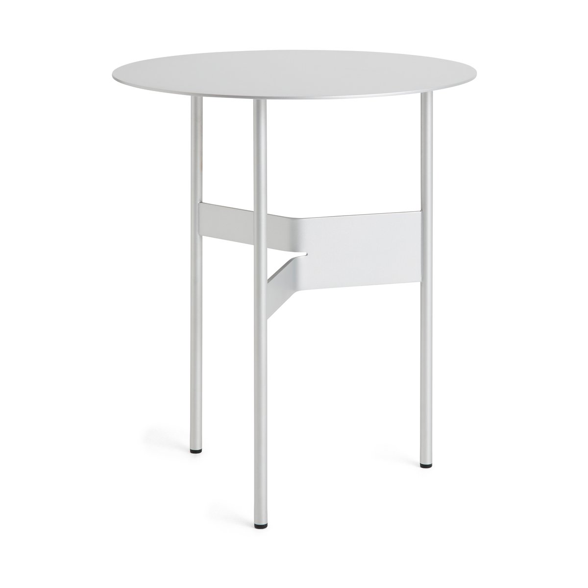 HAY Shim coffee table sivupöytä Ø45 cm Silver grey