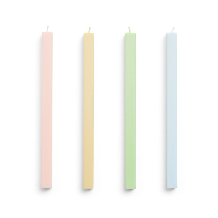 Square Candle kynttilä mix 4-pack - Fresh - HAY