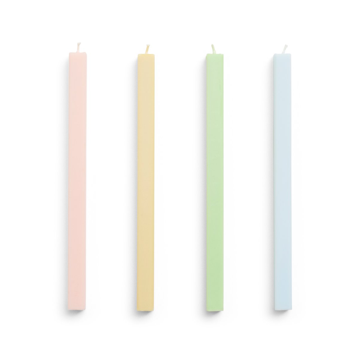 HAY Square Candle kynttilä mix 4-pack Fresh