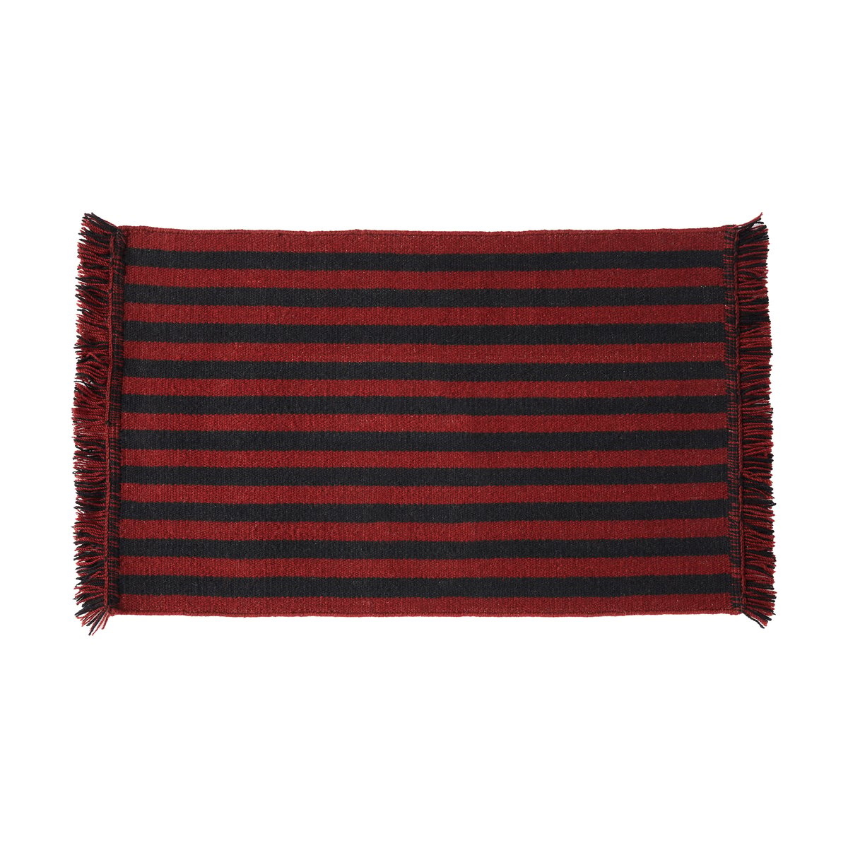 HAY Stripes and Stripes -ovimatto 52 x 95 cm Cherry