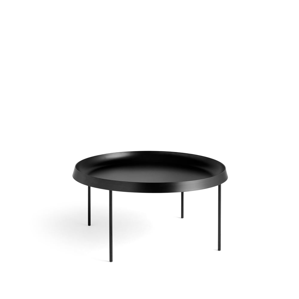 HAY Tulou sohvapöytä Black Ø75 cm