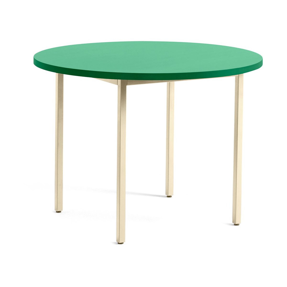 HAY Two-Colour ruokapöytä Ø105 cm Ivory-green mint