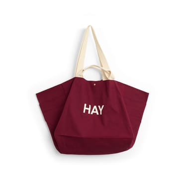 Weekend Bag Organic laukku L - Burgundy - HAY