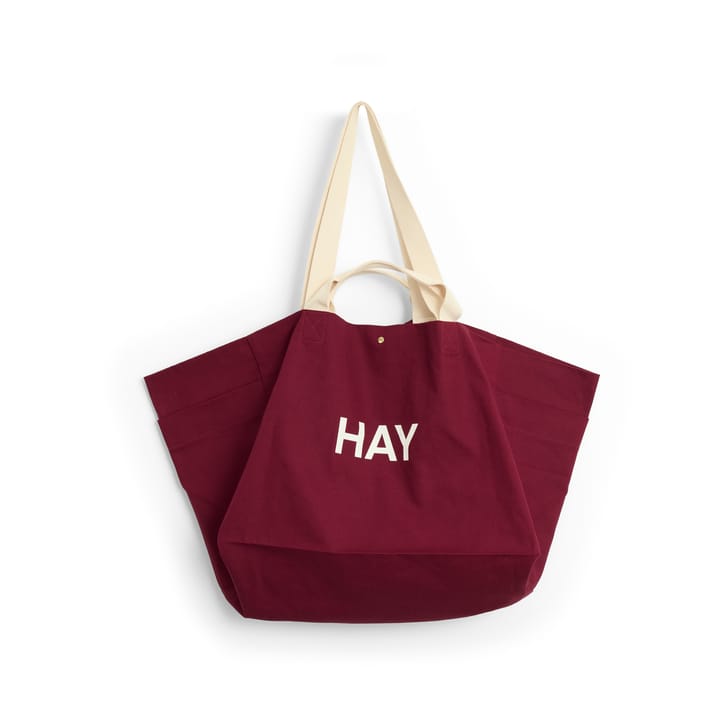 Weekend Bag Organic laukku L, Burgundy HAY