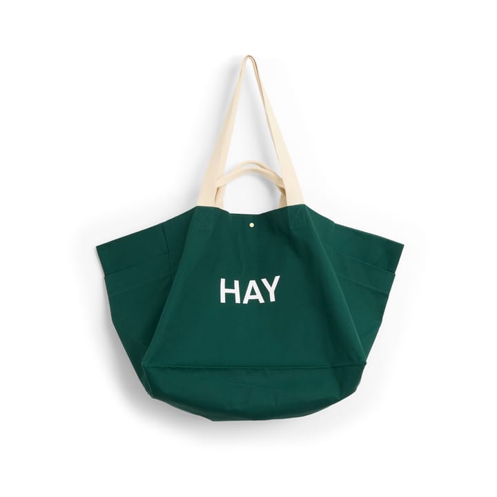 Weekend Bag Organic laukku L - Dark green - HAY