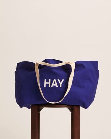 Weekend Bag Organic laukku L - Electric blue - HAY