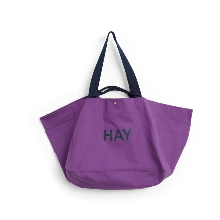 Weekend Bag Organic laukku L - Purple - HAY