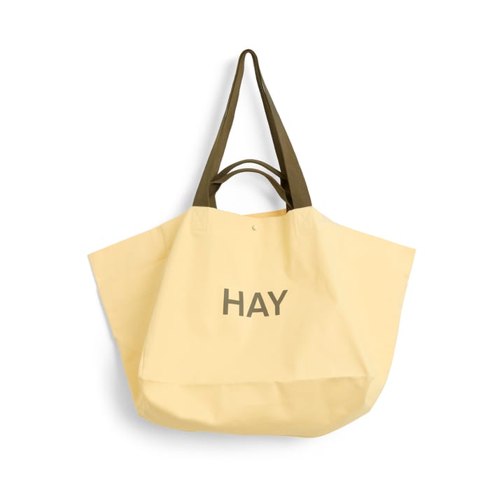 Weekend Bag Organic laukku L - Soft yellow - HAY