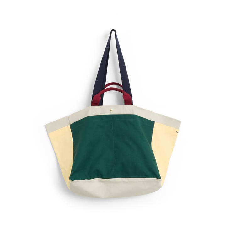 Weekend Bag Organic laukku M, Dark green multi HAY