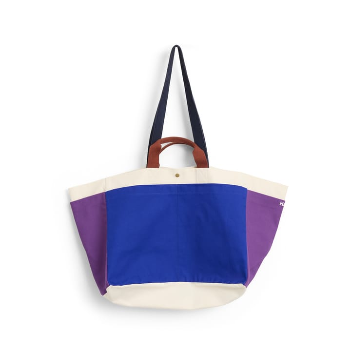 Weekend Bag Organic laukku M - Electric blue multi - HAY